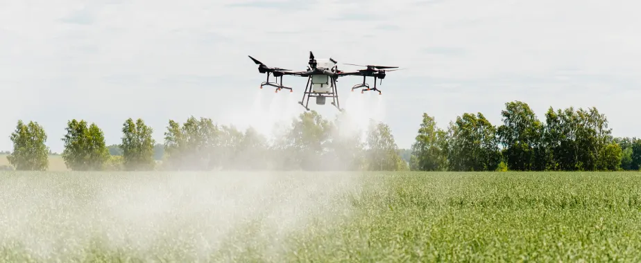 drone lawn treatment dallas fort worth